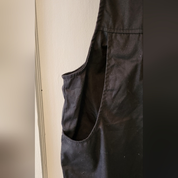 Yoins Black Overalls - Picture 2 of 3